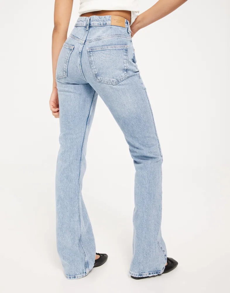 Full length flare jeans