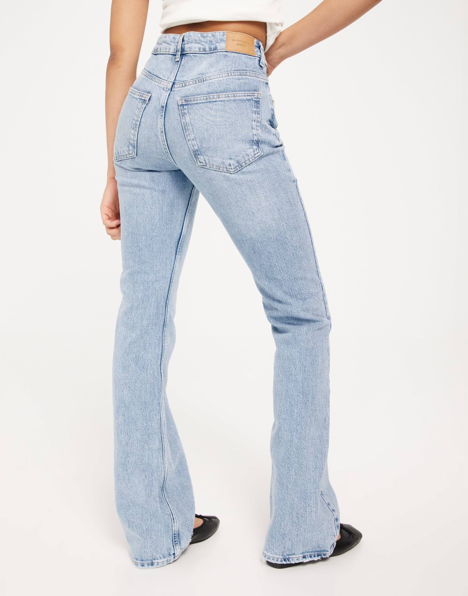 Full length flare jeans