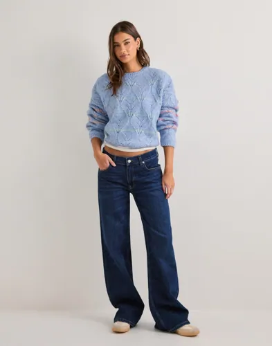 VERO MODA Vmnew Hatty Ls O-N Stitch Pullover stickade tröjor dam – bild 3