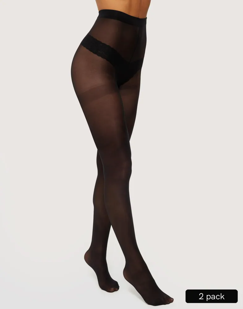 Pcnew Nikoline 20 Den 2 Pack Tights