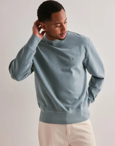 Calvin Klein Jeans Bold Washed Applique Crew Neck Sweatshirts herr – bild 2