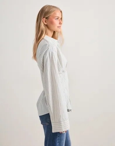 NEO NOIR Lytra Double Stripe Shirt skjortor dam – bild 2