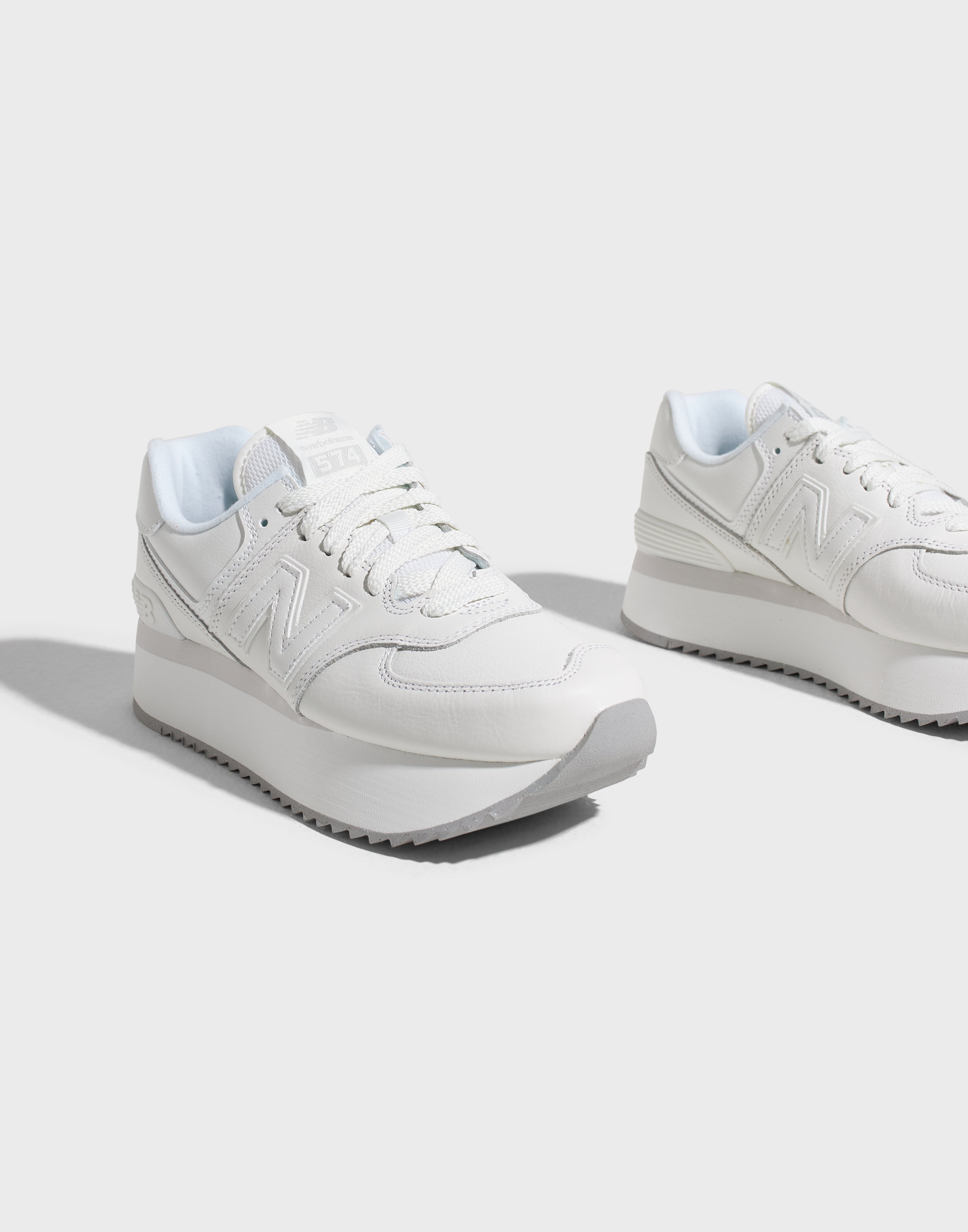 Nimbus Cloud Balance Sneakers All White 574 New Balance Women's