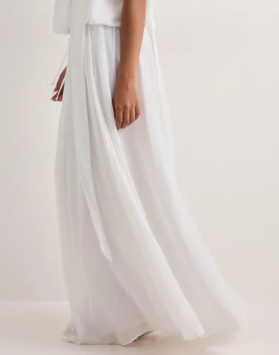 NEO NOIR Sabria Chiffon Skirt maxikjolar dam – bild 3