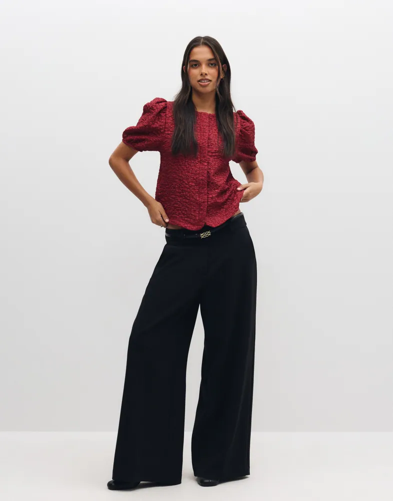 VERO MODA Vmmerle Ss Puff Cardigan Jrs Ret dam – bild 2
