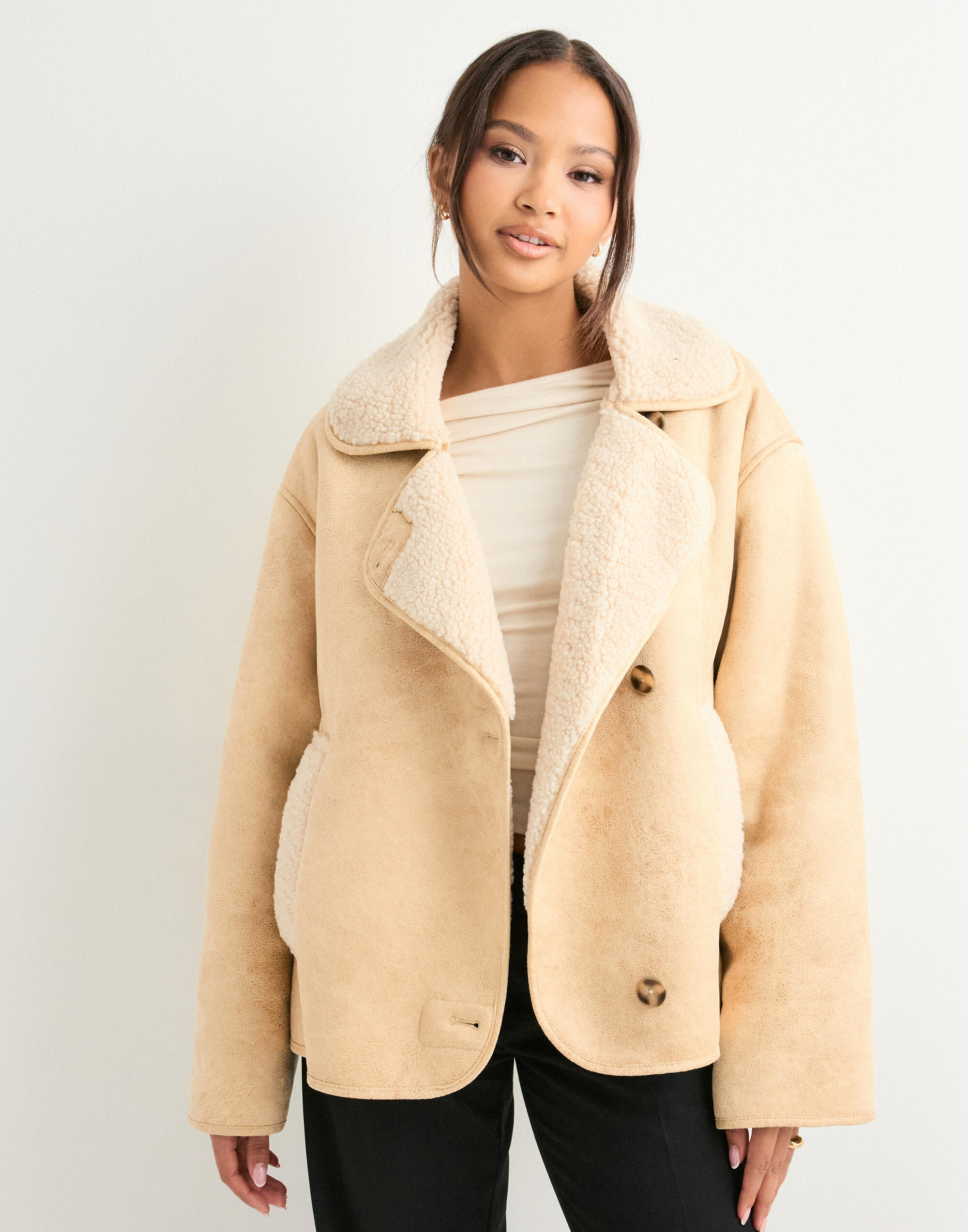 Buy Only ONLOFELIA LIFE BONDED JACKET CC OTW - Parsnip | Nelly.com