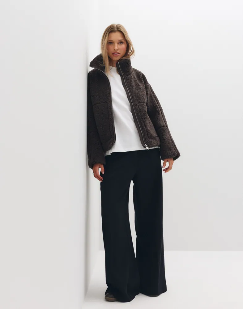 ONLY Onlaspen Life Teddy Jacket Otw jackor dam – bild 2