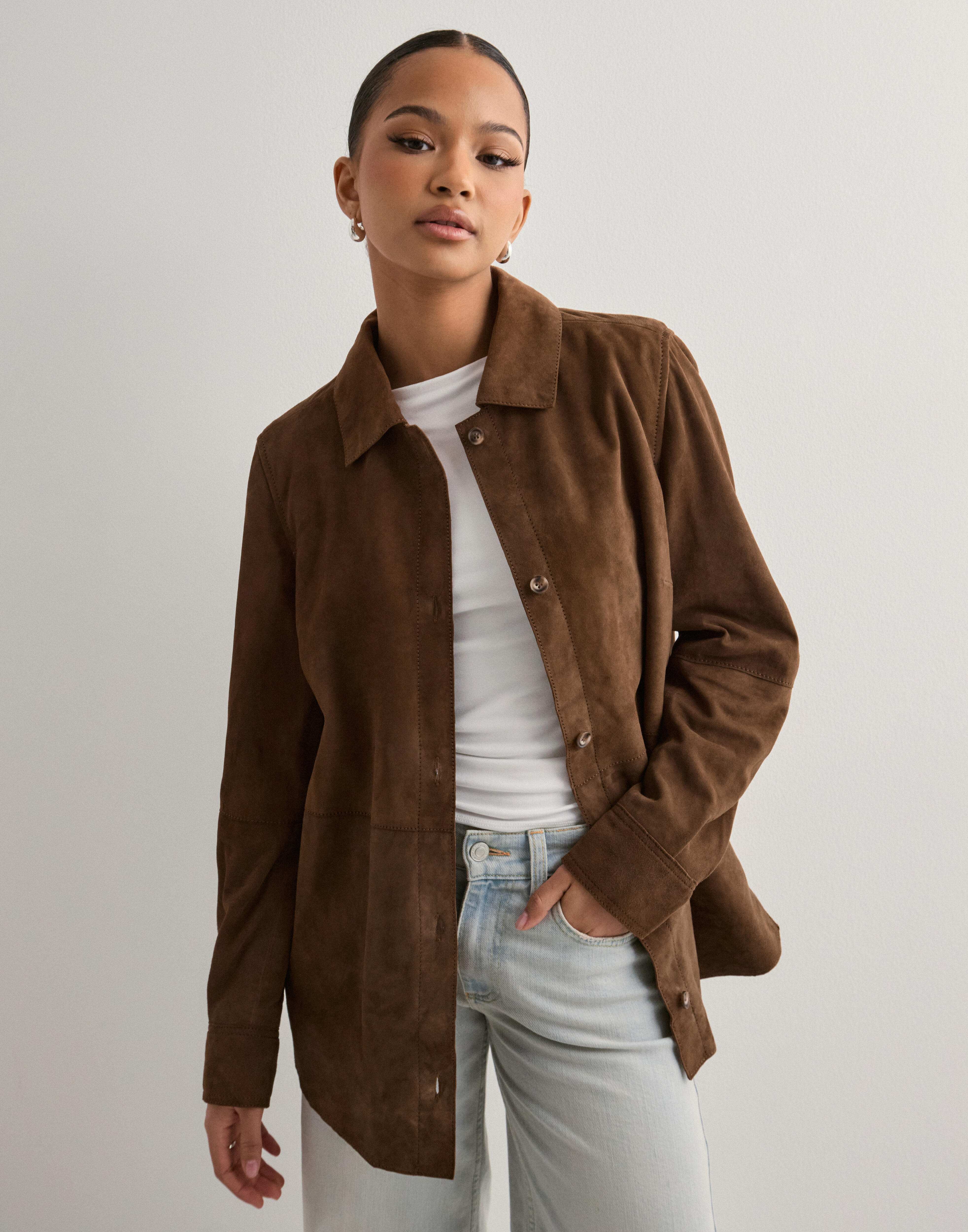 ROCKANDBLUE - Brun - Cassy Shirt Jacket