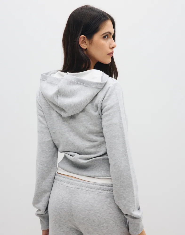 Nelly V Neck Hoodie dam – bild 3