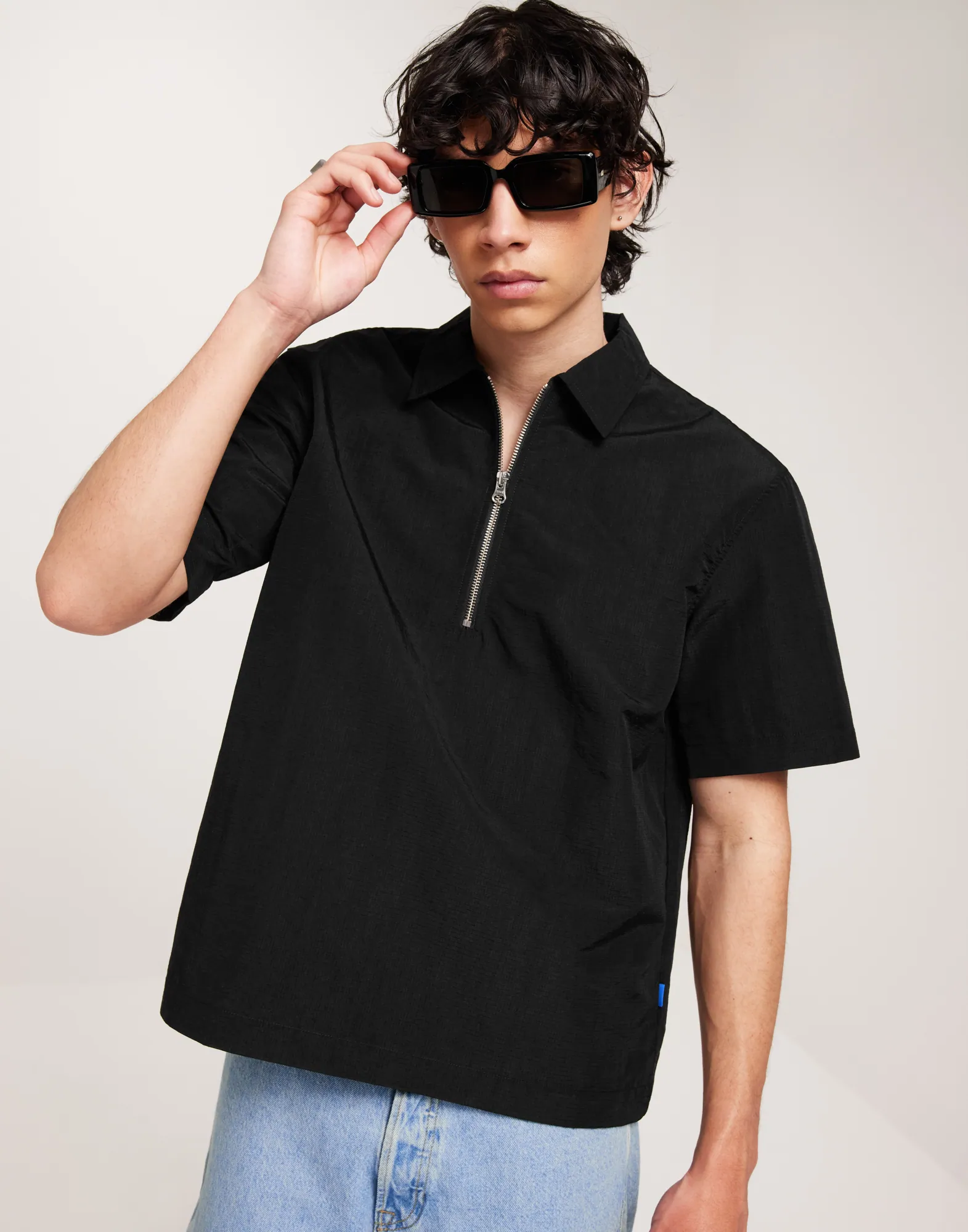 S/S Half Zip Shirt