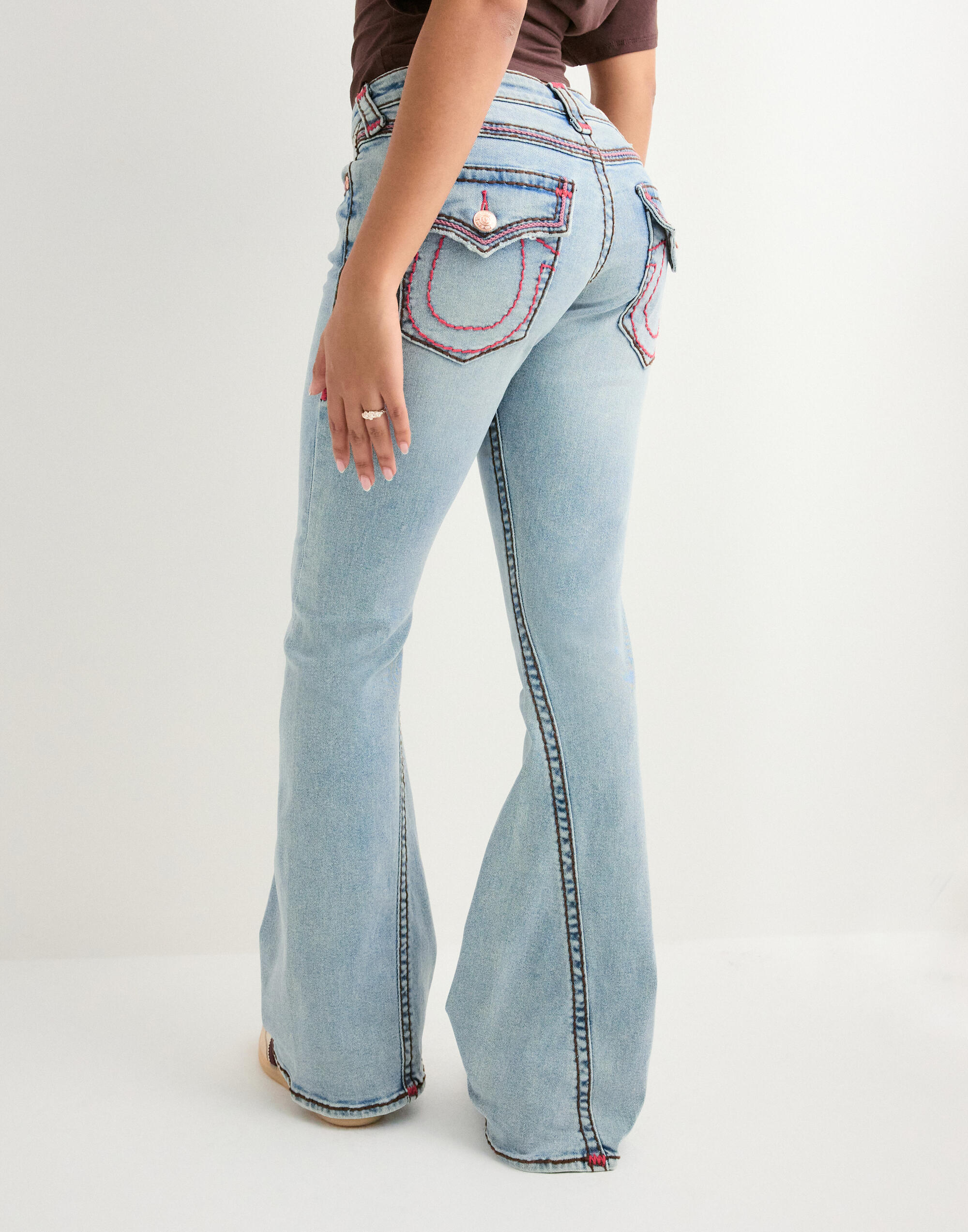 Buy True Religion JOEY LOW RISE FLARE FLAP SUP T_ - 5B64 | Nelly.com