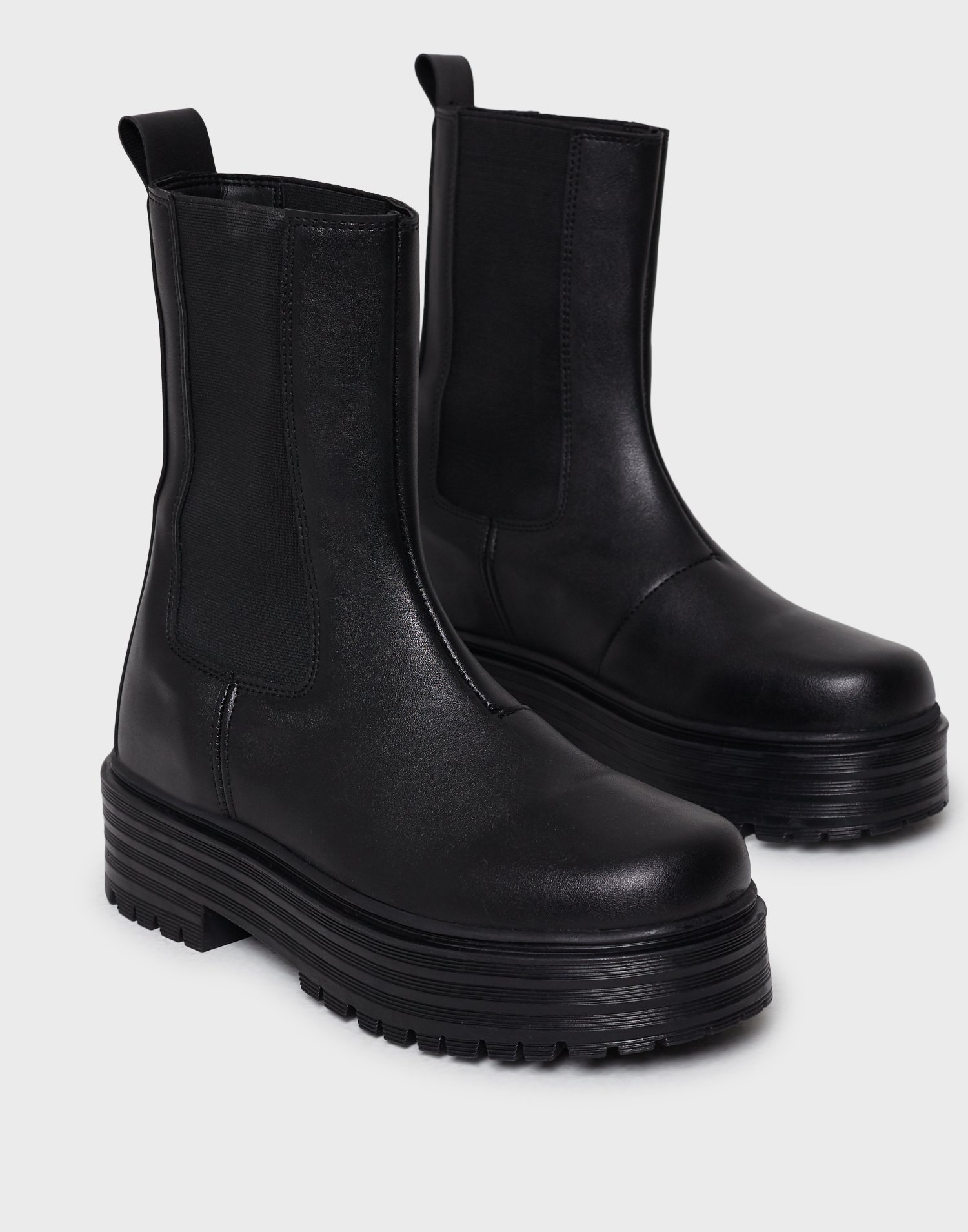 Nelly - Sort - Clean Ankle Boot