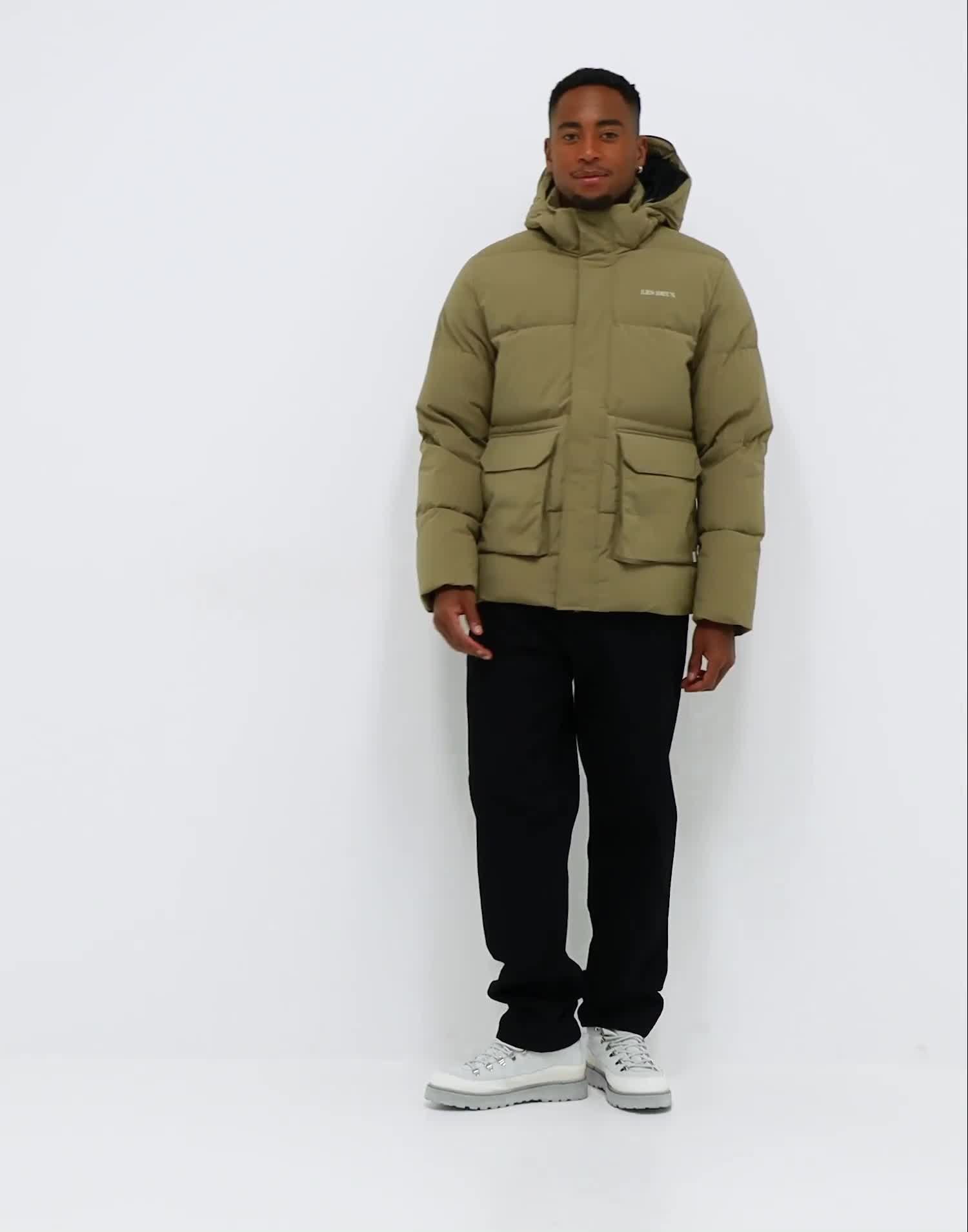 Buy Les Deux Maddox Down Jacket - Gray | NLYMAN