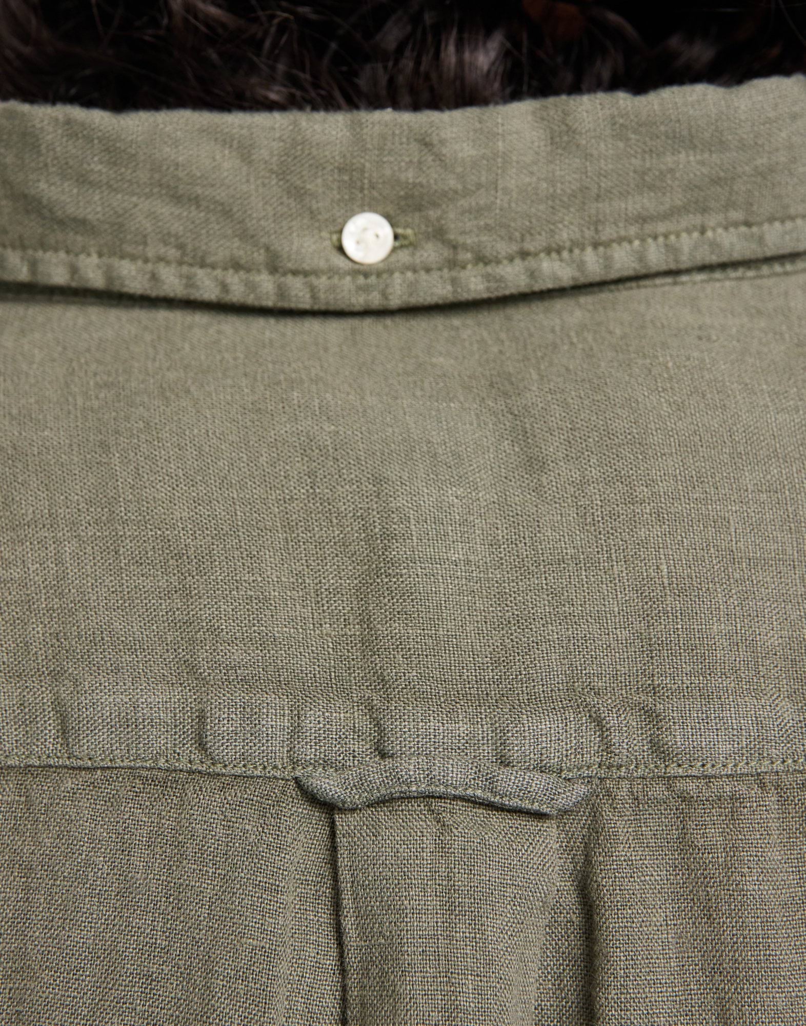 REG UT GMNT DYED LINEN SHIRT