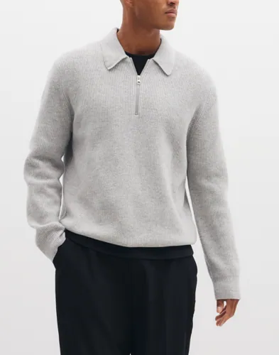 Samsøe Samsøe Saisaks HZ Polo 15010 Half zip Grå
