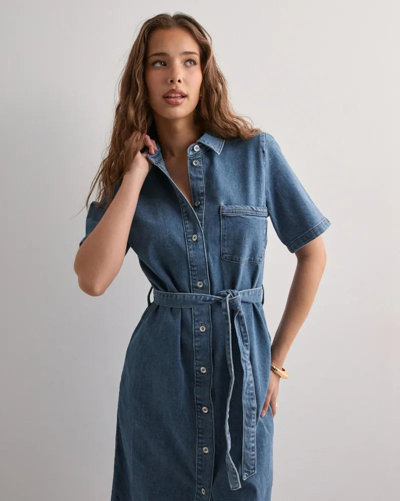 ONLLANA SS LONG DRESS DNM REA258