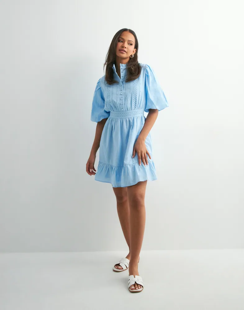 sachin and babi light blue dress Casual Outing Mini Dress in Sky Blue – Impressions Online Boutique main image 0