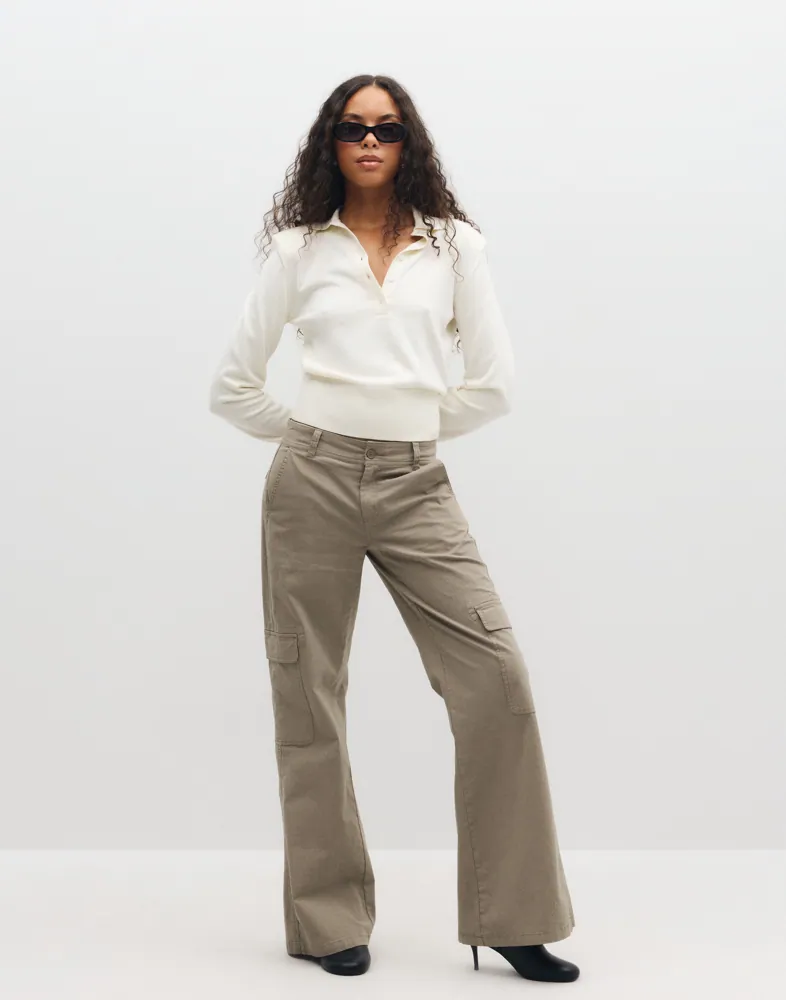 Nelly Soft Cargo Pants byxor dam – bild 2