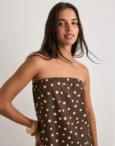 PIECES Pcmokka Bandeau Top Wvn D2D Pp toppar dam – bild 3