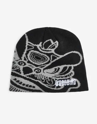 Woodbird Wbyan Lion Jq Beanie Mössor Svart