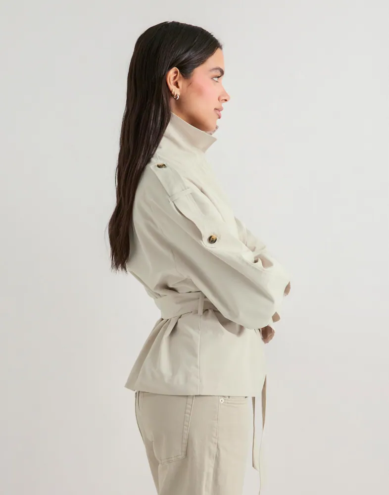 Nelly Short Trench Jacket jackor dam – bild 3