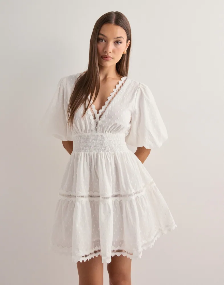 Elvira v-neck mini dress