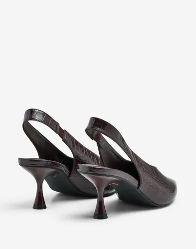 Nelly Wide Cut Slingback pumps dam – bild 3