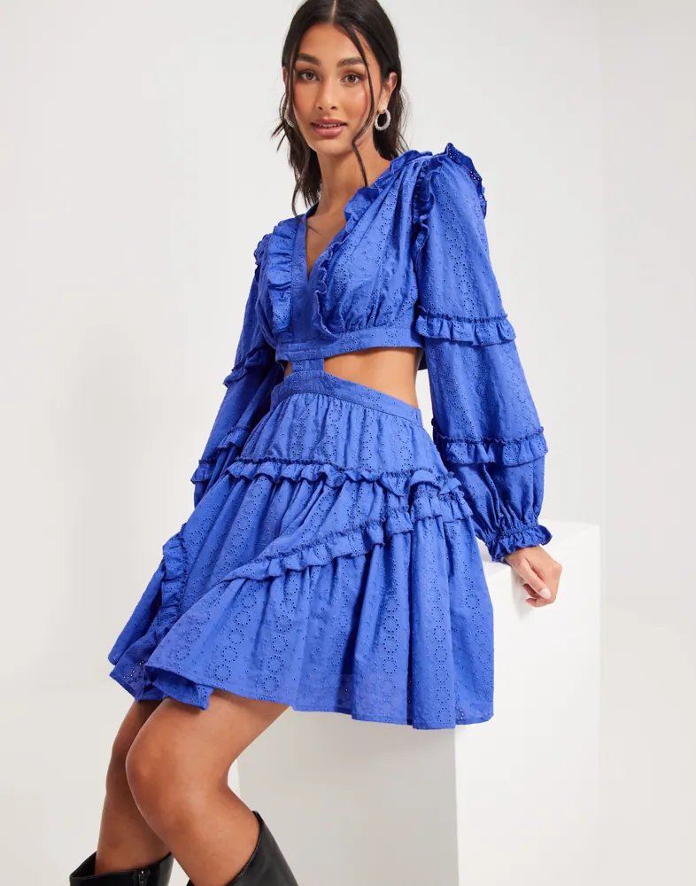 Buy Love Lolita Kelly mini dress - Royal Blue | Nelly.com