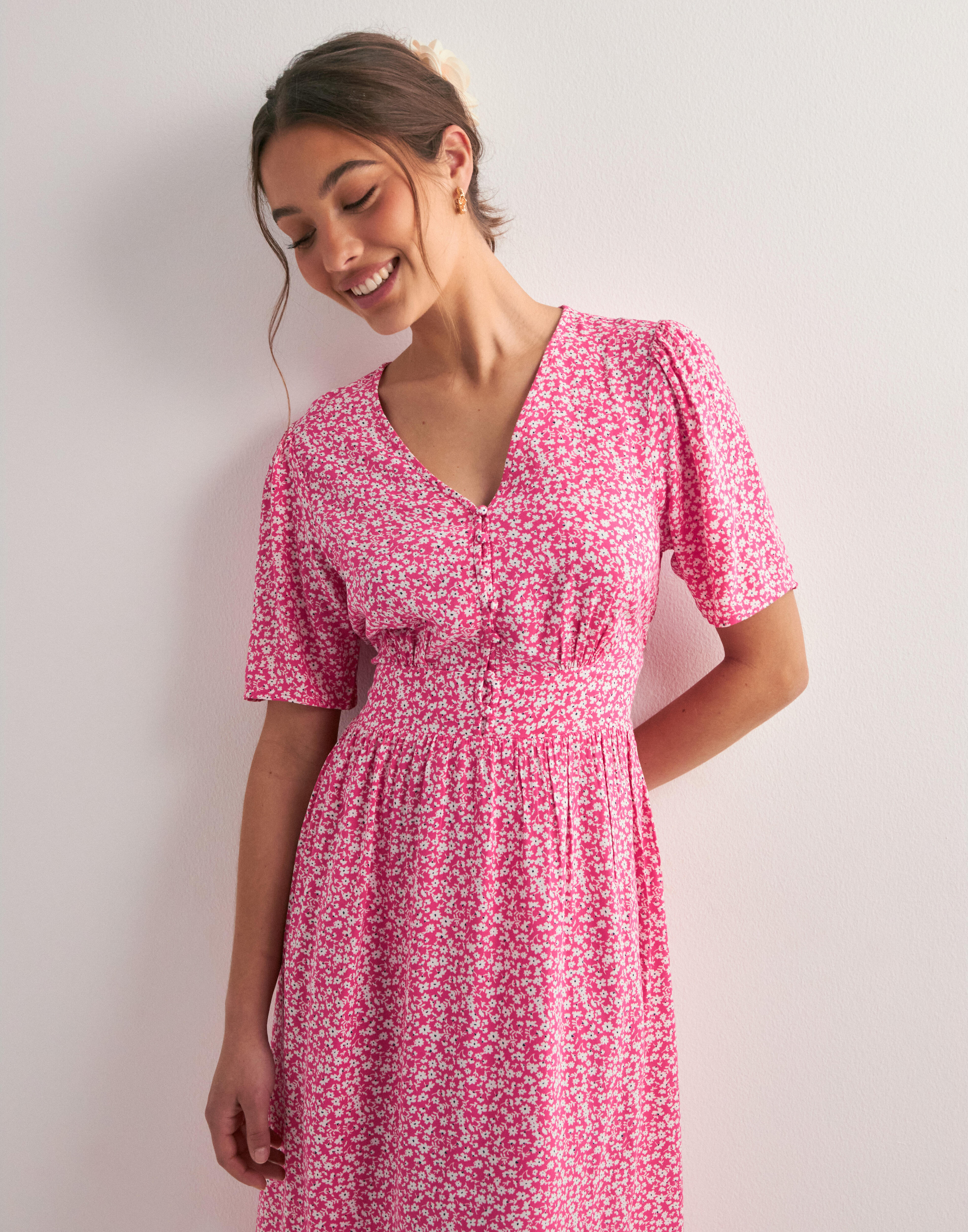 Buy Pieces PCTALA SS MIDI DRESS NOOS BC - G1GK | Nelly.com