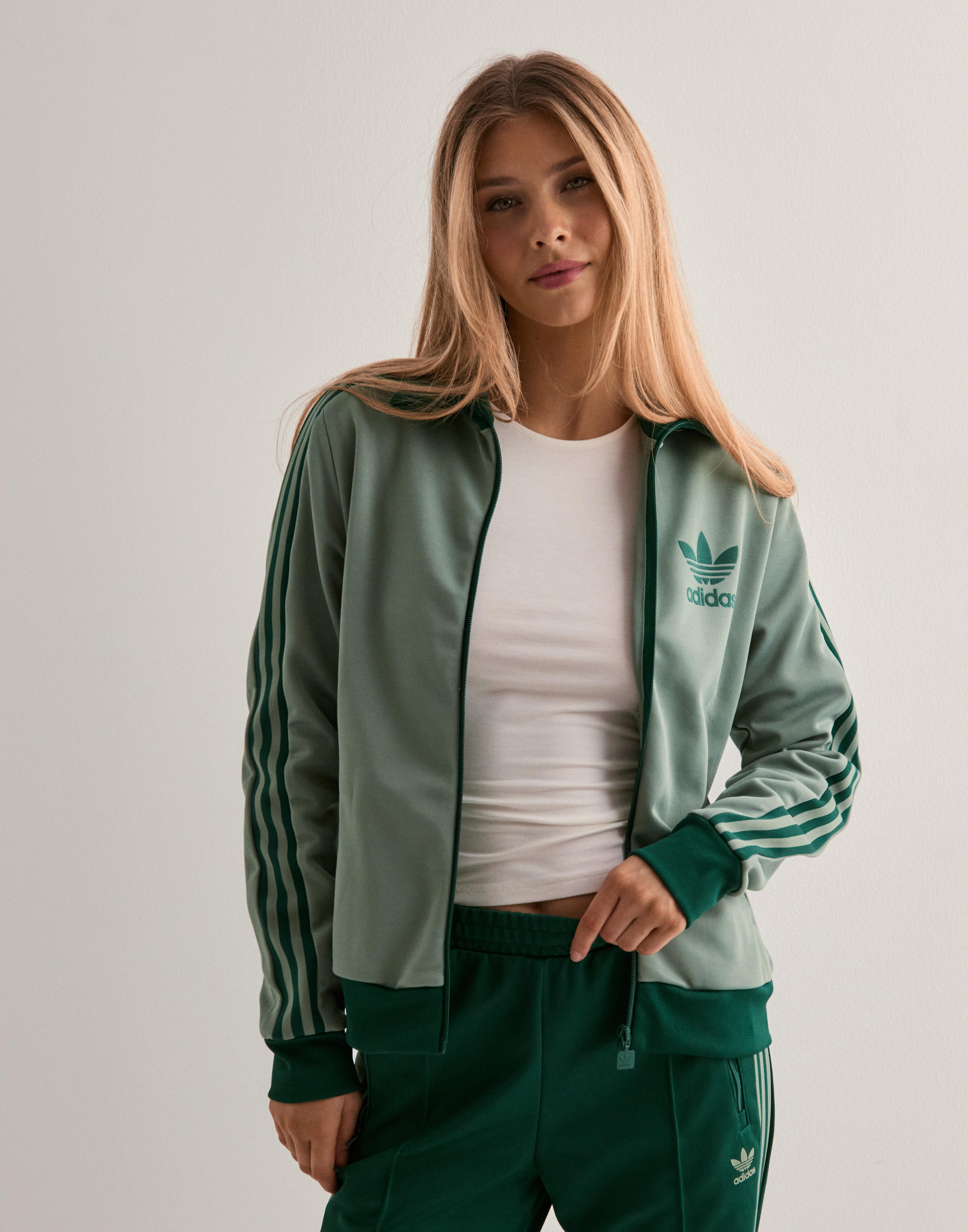 adidas Beckenbauer Track Jacket Black | Women | Junkyard