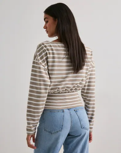 Nelly Stripe Knit Sweater stickade tröjor dam – bild 3