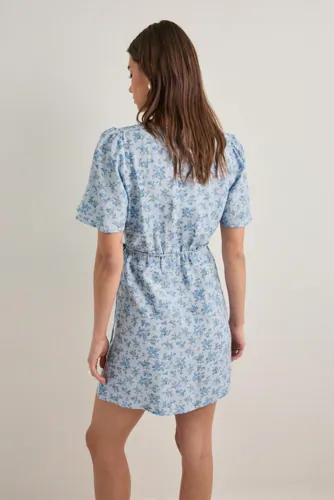 VERO MODA Vmjosie Ss Wrap Short Dress Wvn Ga omlottklänningar dam – bild 3