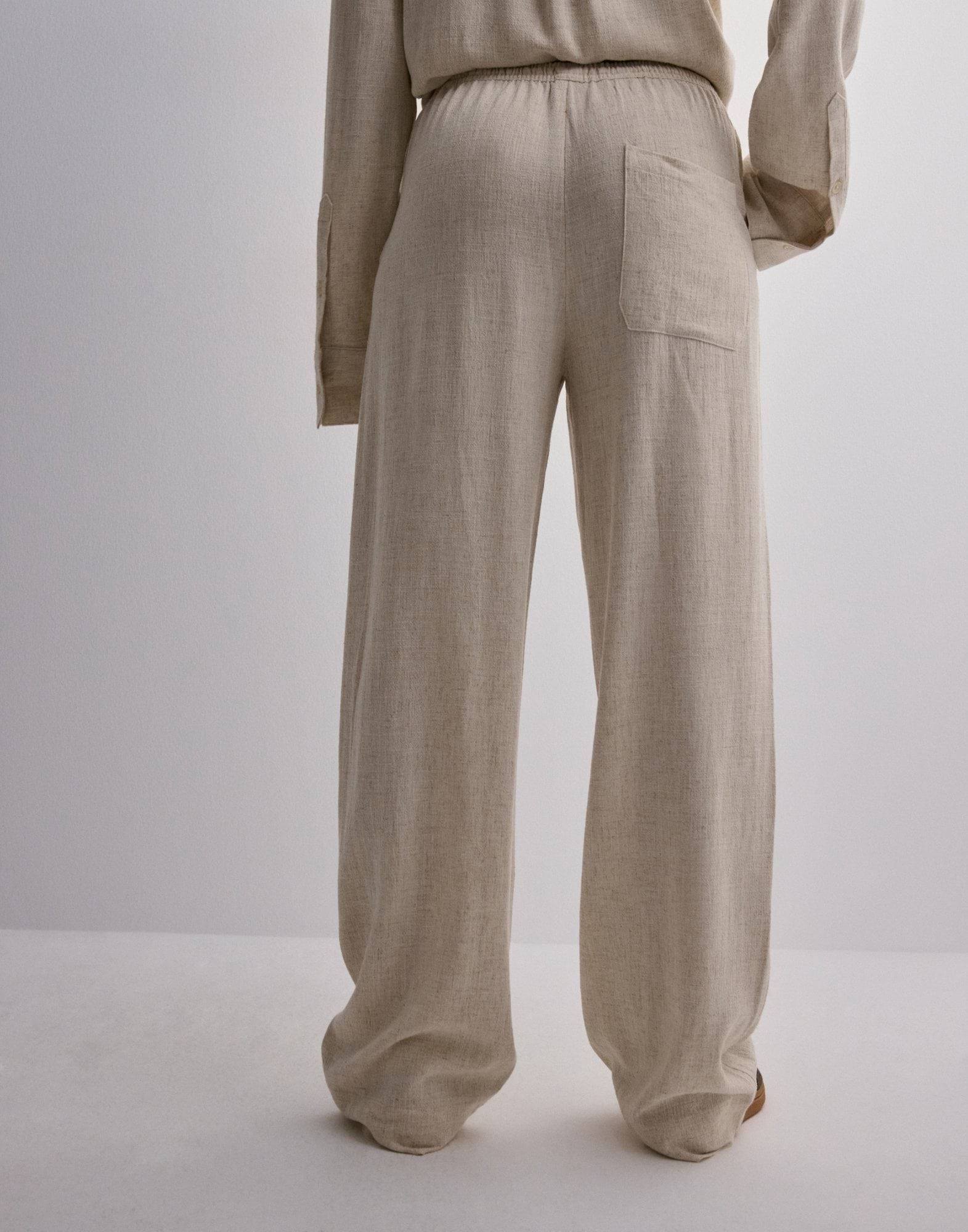 Pull On Linen Pants