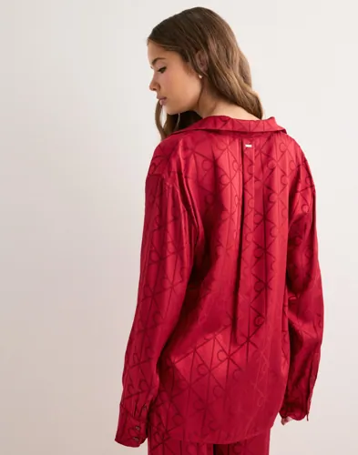Calvin Klein Underwear Relaxed Aop Shirt pyjamas dam – bild 3
