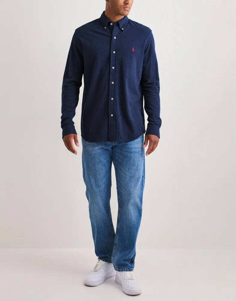 Polo Ralph Lauren Lsfbbdm5-long Sleeve-knit Enfärgade skjortor skjortor & blusar herr – bild 2