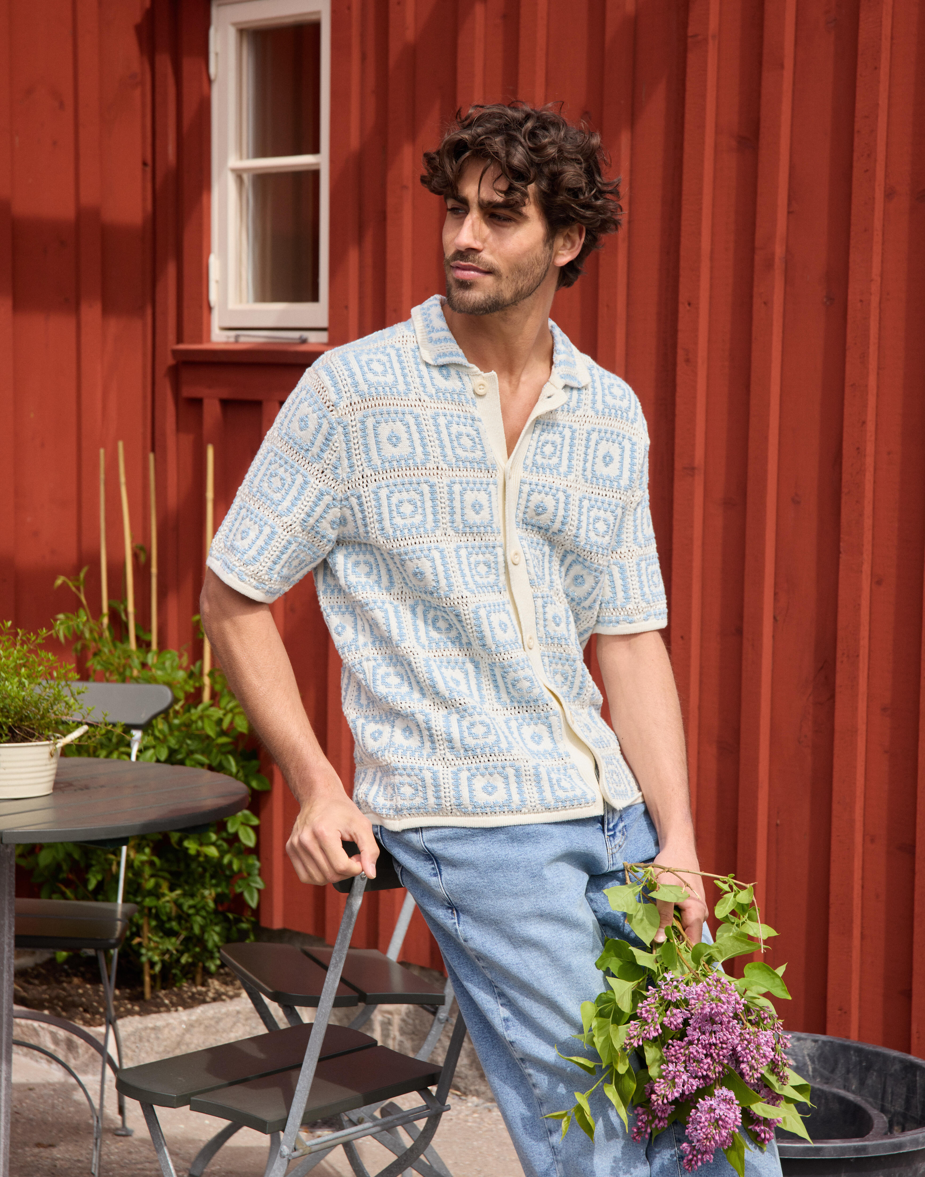 Buy Only & Sons ONSBART RLX 5 SS SHIRT KNIT - LFAB | NLYMAN