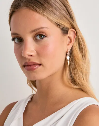 Heart Drop Earring