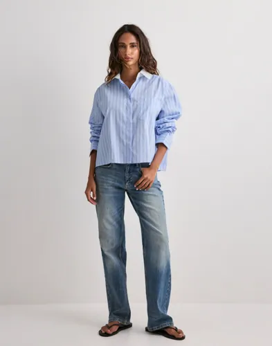 NEO NOIR Delfia Stripe Shirt skjortor dam – bild 3
