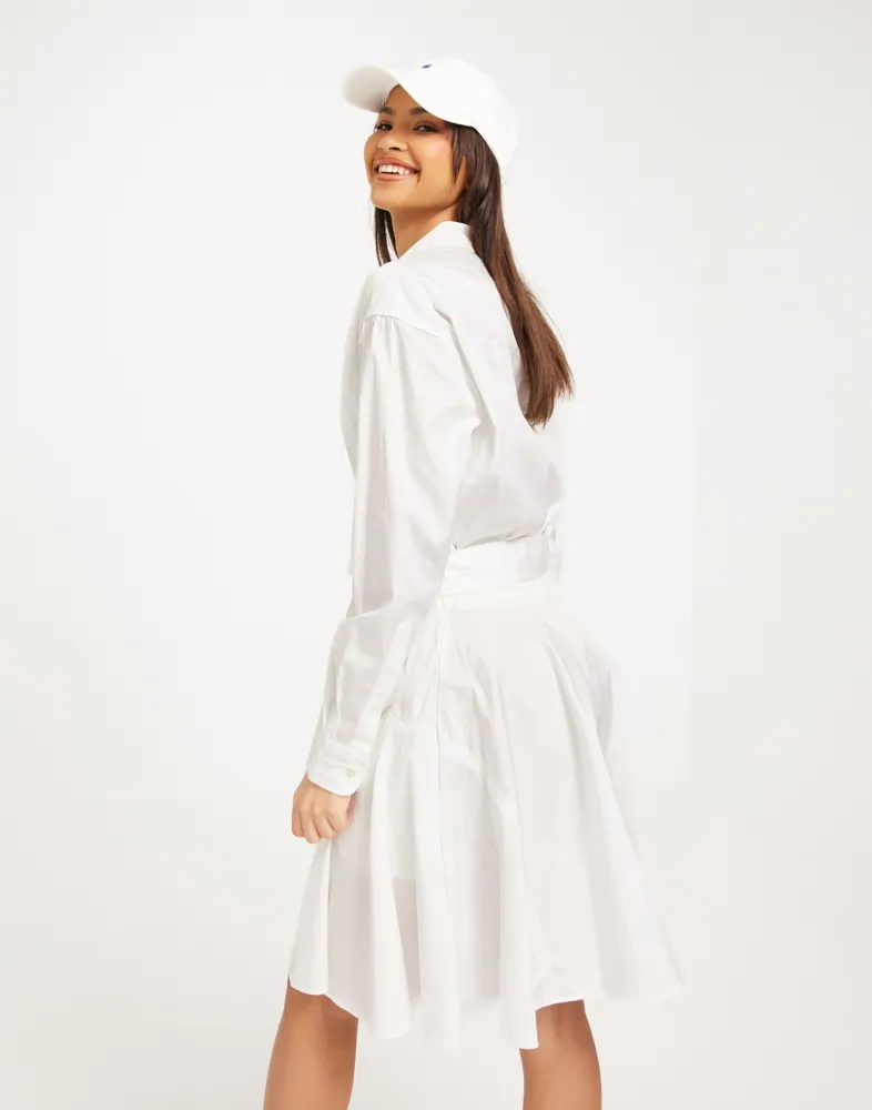 Buy Polo Ralph Lauren LS SHN DR-LONG SLEEVE-DAY DRESS - White | Nelly.com Buy Polo Ralph Lauren LS SHN DR-LONG SLEEVE-DAY DRESS - White | Nelly.com