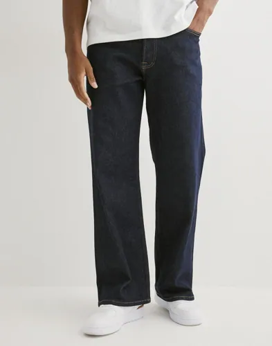 Que Sera Sera Glenn Flare Denim Flare jeans Blå